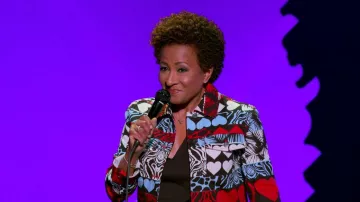 Hermès Printed Jacket usada por Wanda Sykes como se ve en Wanda Sykes: I'm an Entertainer