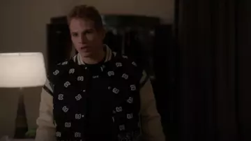 Moncler Black Down Gui Vest worn by Brayden Weston (Gianni Paolo) as seen  in Power Book II: Ghost TV series outfits (Season 2 Episode 3)