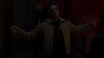 Givenchy Men's Jacket Worn By Woody McClain As Cane Tejada In Power Book  II: Ghost S02E05 Coming Home To Roost (2021)