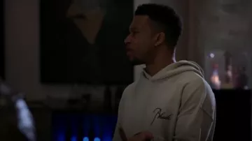 Givenchy Brown Hoodie worn by Dru Tejada (Lovell Adams-Gray) as seen in  Power Book II: Ghost (S03E04)