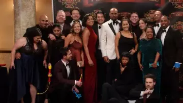 Misha Jer­sey Maxi Dress worn by Victoria Hughes (Barrett Doss) as seen in Station 19 (S06E18)