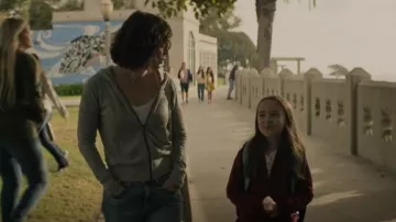 James Perse Vintage French Terry Zip Up Hoodie worn by Alex Forrest (Lizzy Caplan) as seen in Fatal Attraction (S01E08)