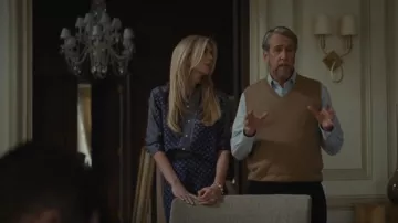 Polo Ralph Lauren Mul­ber­ry Silk Shirt worn by Willa Ferreyra (Justine Lupe) as seen in Succession (S04E10)