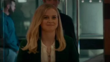 Vince Smocked Shirt worn by Bailey Michaels (Angourie Rice) as seen in The Last Thing He Told Me (S01E07)