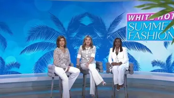 Veronica Beard Kaufman Knit Jacket porté par Jenna Bush Hager comme vu dans Aujourd’hui avec Hoda & Jenna le 26 mai 2023