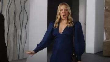 Ronny Kobo Estelle Dress worn by Brooke Dubek (Heléne Yorke) as seen in The Other Two (S03E06)