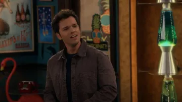 John Varvatos Blythe Jacket in Purple Haze worn by Freddie Benson (Nathan Kress) as seen in iCarly (S03E02)