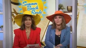 Veronica Beard Caden Blazer porté par Jenna Bush Hager comme vu dans Aujourd’hui avec Hoda & Jenna le 29 mai 2023