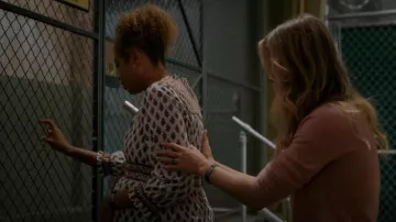 Veronica Beard Alessandra Dress worn by Astrid Koren (Arianna Esquerre) as seen in Manifest (S04E14)
