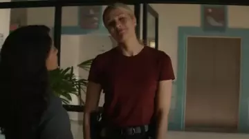 ATM Anthony Thomas Slub Jersey Schoolboy Crew Neck Tee porté par Kate Whistler (Tori Anderson) comme vu dans NCIS: Hawai’i (S02E22)