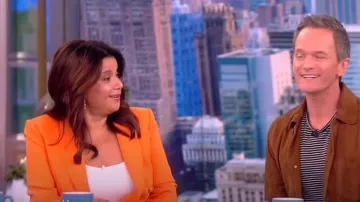 Veronica Beard Tomi Dickey Chaqueta usada por Ana Navarro vista en The View el 2 de junio de 2023