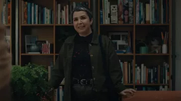 Ted Baker Kamill Mesh Top worn by Autumn Teague as seen in DAVE (S03E10)