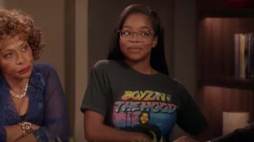 Pacsun Retro Boyz porté par Diane Johnson (Marsai Martin) vu en noir-ish (S08E01)
