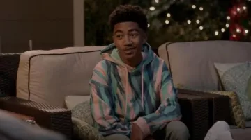 Adidas R.Y.V. Sweat à capuche porté par Jack Johnson (Miles Brown) vu en noir (S08E03)