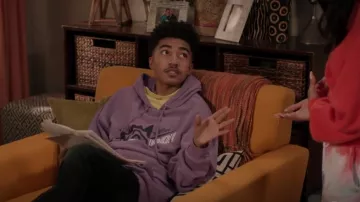 Blood Brother Suitland 1023 High Frequency Hoodie worn by Jack Johnson (Miles Brown) as seen in black-ish (S08E08)