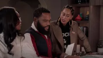 Zadig & Voltaire Alma Rock Sweater worn by Rainbow Johnson (Tracee Ellis Ross) as seen in black-ish (S08E04)