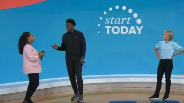 Nike Woven Running Pants worn by Joe Holder as seen in Today on  June 5, 2023