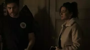 Sandro Cerone Jacket worn by Lana Lang Cushing (Emmanuelle Chriqui) as seen in Superman & Lois (S03E11)