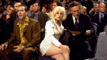 Brown Suit and Aloha shirt worn by Rick Santoro (Nicolas Cage) as seen in Snake Eyes movie