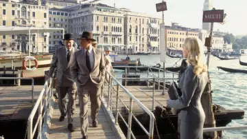 Suit worn at Venice by Indiana Jones (Harrison Ford) as seen in Indiana Jones and the Last Crusade