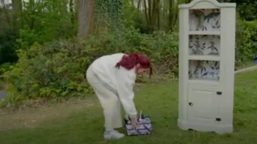 Olivia Rubin Pantalon tricoté Isobel porté par Stacey Solomon comme on le voit dans Sort Your Life Out with Stacey Solomon (S02E03)