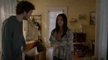 BDG Brendan Plaid Flannel Crop Shirt worn by Olive Stone (Luna Blaise) as seen in Manifest (S04E16)