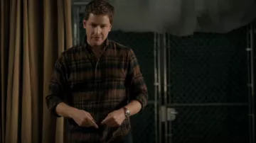 Rag & Bone Men's Fit 2 Tomlin Plaid Button-Front Shirt usada por Ben Stone (Josh Dallas) como se ve en Manifest (S04E17)