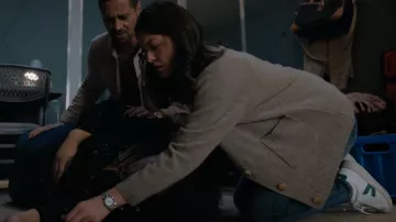 Veja V-10 Low-Top Leather Sneakers worn by Ellen Tamaki as seen in Manifest