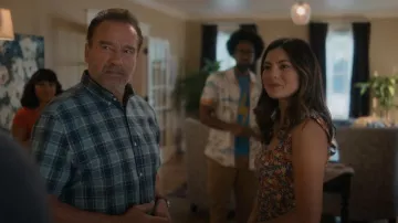 Sezane Dorotha Robe portée par Emma Brunner (Monica Barbaro) vue dans FUBAR (S01E01)