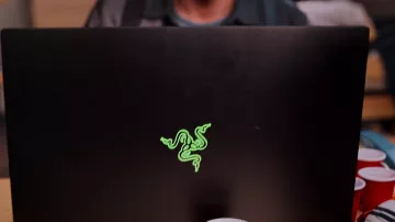 Razer Gaming Laptop used by Paxton Hall-Yoshida (Darren Barnet) as seen in Never Have I Ever (S04E01)