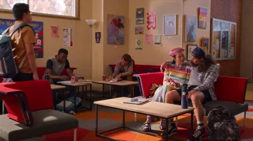 Vans Sk8-hi sneakers worn by Trent Harrison (Benjamin A. Norris) as seen in Never Have I Ever (S04E01)