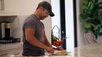 Harley Davidson Men's #1 H-D Tee worn by Eddie Judge as seen in The Real Housewives of Orange County (S17E01)