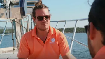 Ray-ban Eri­ka Round Sun­glass­es worn by Gary King as seen in Below Deck Sailing Yacht (S04E08)