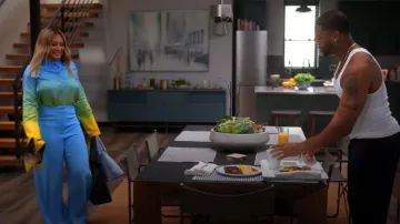 Bolso Aldo Frata usado por Fatima(Crystal Renee Hayslett) como se ve en Sistas de Tyler Perry (S06E02)