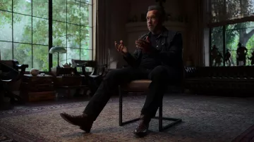 Leather boots worn by Arnold Schwarzenegger as seen in Arnold documentary TV series (Season 1)