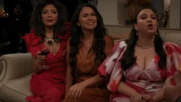 Steve Madden Tori Midi Dress worn by Tia Anita (Rebeka Montoya) as seen in With Love (S02E05)