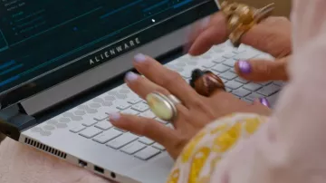 Ordinateur portable Alienware utilisé par Dante (Jason Momoa) comme on le voit dans Fast X