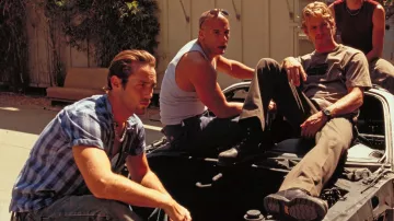 CAT Boots worn by  Brian O'Conner (Paul Walker) as seen in The Fast and the Furious