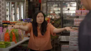 Levi's Nia Shirt worn by Nora (Awkwafina) as seen in Awkwafina is Nora From Queens (S03E07)