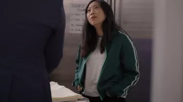 H&M Track Jack­et worn by Nora (Awkwafina) as seen in Awkwafina is Nora From Queens (S03E07)