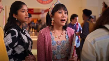 Sea Ida Yo Yo Crop Tank Top usada por Eleanor Wong (Ramona Young) como se ve en Never Have I Ever (S04E01)