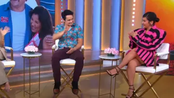 Traje fractal de lana Annakiki usado por Annie González como se ve en Good Morning America el 12 de junio de 2023