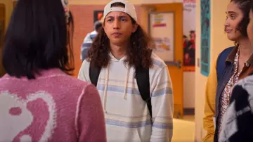 O'Neill Bavaro Pullover Hoodie Sweatshirt worn by Trent Harrison (Benjamin A. Norris) as seen in Never Have I Ever (S04E01)