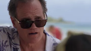 Gafas de sol Persol Havana usadas por Bill Thomas (Michael Park) vistas en Saint X (S01E04)