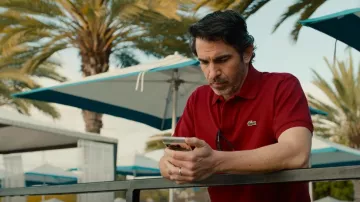 Lacoste Classic Polo worn by Nathan Bartlett (Chris Messina) as seen in Based on a True Story (S01E07)