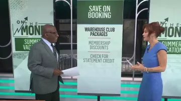 Max Mara Caramba Robe Midi en bleu clair portée par Stephanie Ruhle comme vu dans Aujourd’hui le 13 juin 2023