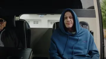 Yony EST 2020 Sweat­shirt worn by Pete Davidson as seen in Bupkis TV show (S01E04)