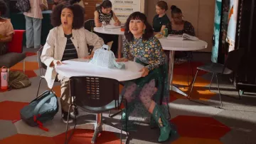 Jeffrey Campbell Fly Away Boot worn by Eleanor Wong (Ramona Young) as seen in Never Have I Ever (S04E09)