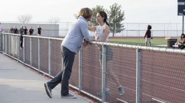 Converse grey sneakers worn by Ethan (Charlie Plummer) as seen in Wildflower movie