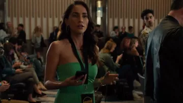 A.l.c. Sofia Dress in Agave worn by Ruby Gale (Priscilla Quintana) as seen in Based on a True Story (S01E05)